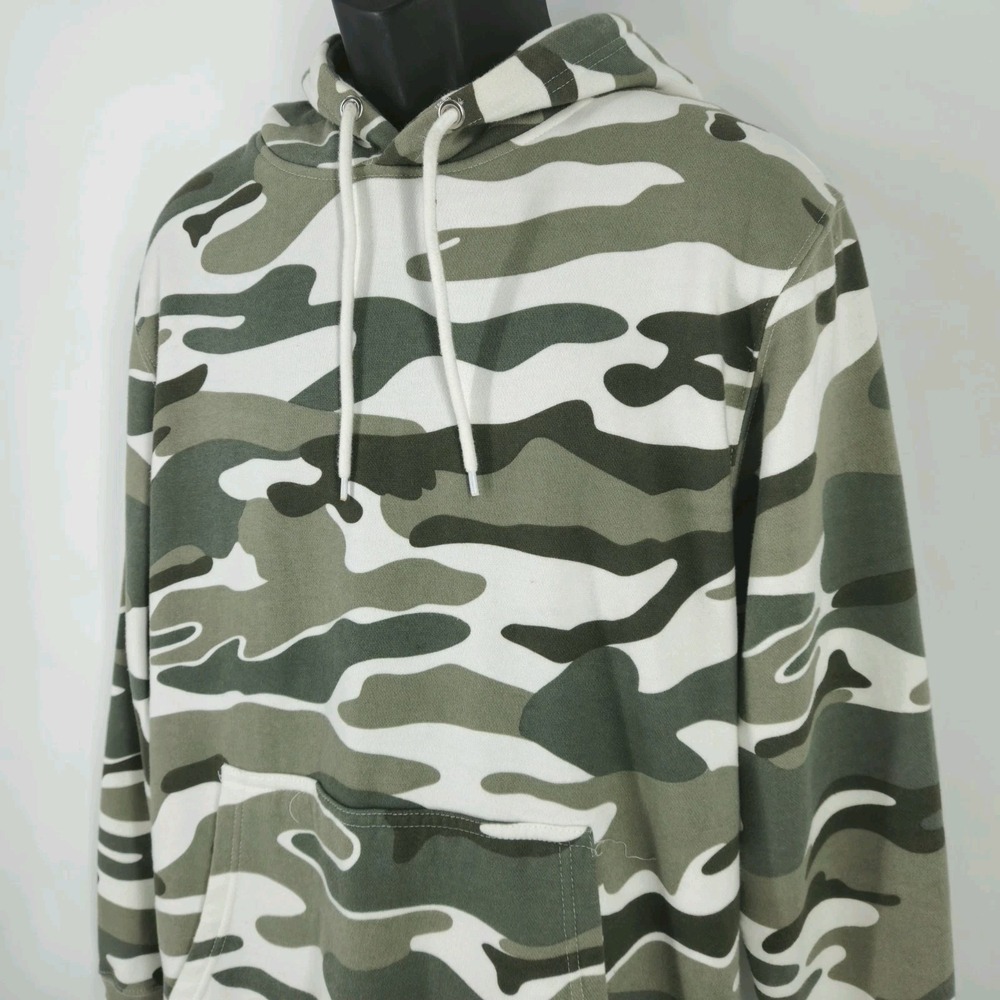 Lane Seven Unisex Size Large Premium Camouflage Pullover Hooded Sweatshirt